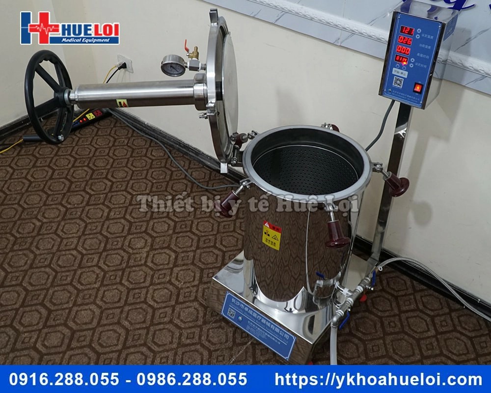 Máy sắc thuốc áp suất cao 1 nồi đun