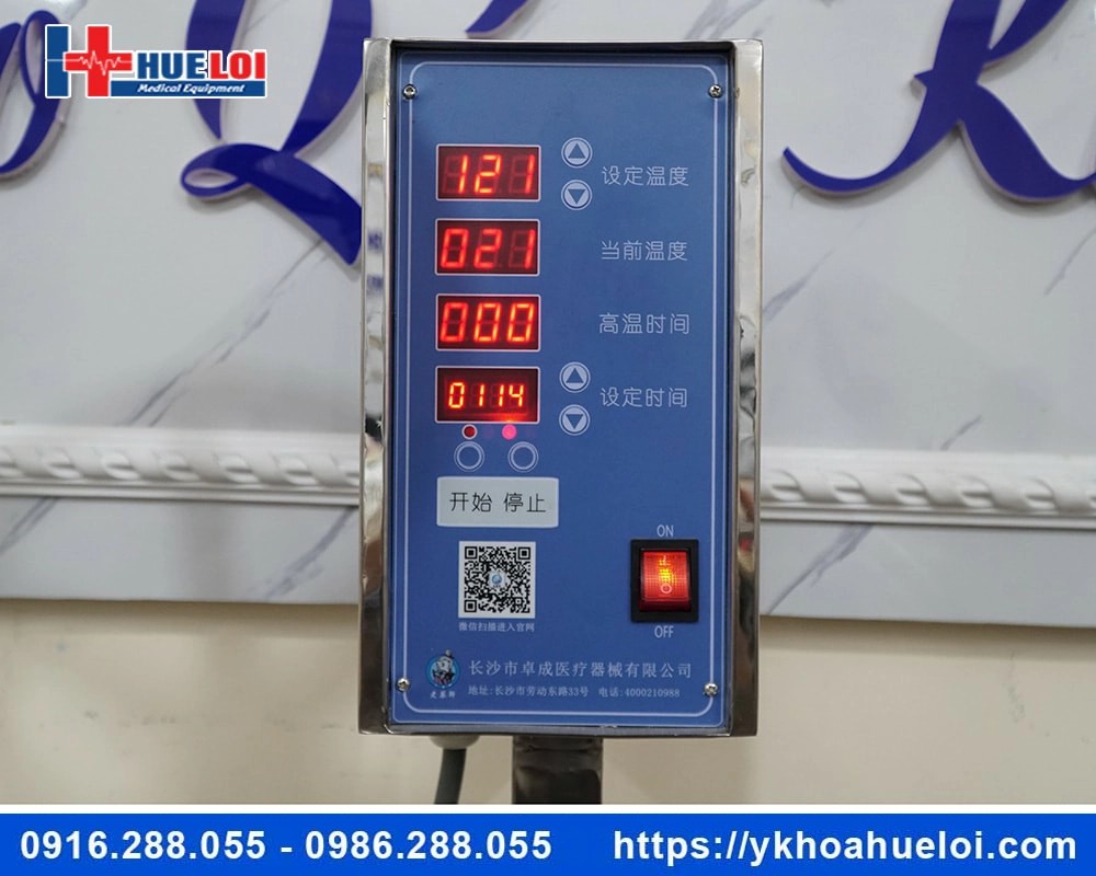 Máy sắc thuốc áp suất cao 1 nồi đun