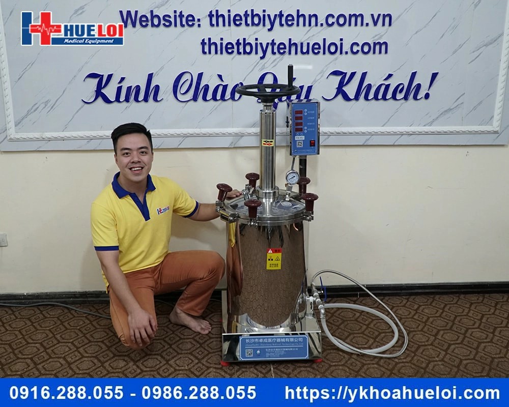 Máy sắc thuốc áp suất cao 1 nồi đun