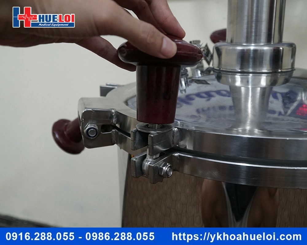 Máy sắc thuốc áp suất cao 1 nồi đun