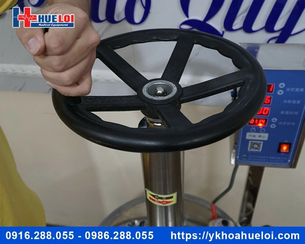 Máy sắc thuốc áp suất cao 1 nồi đun