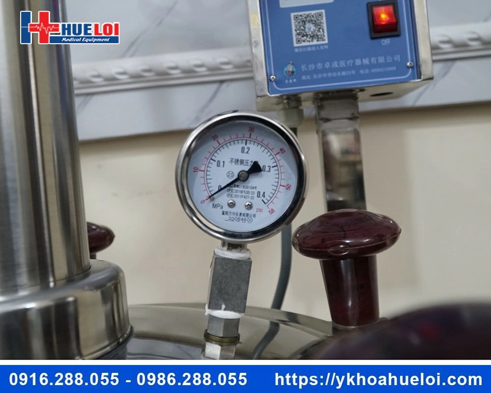 Máy sắc thuốc áp suất cao 1 nồi đun