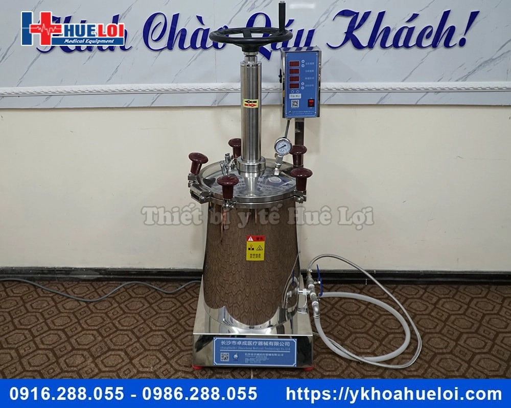 Máy sắc thuốc áp suất cao 1 nồi đun