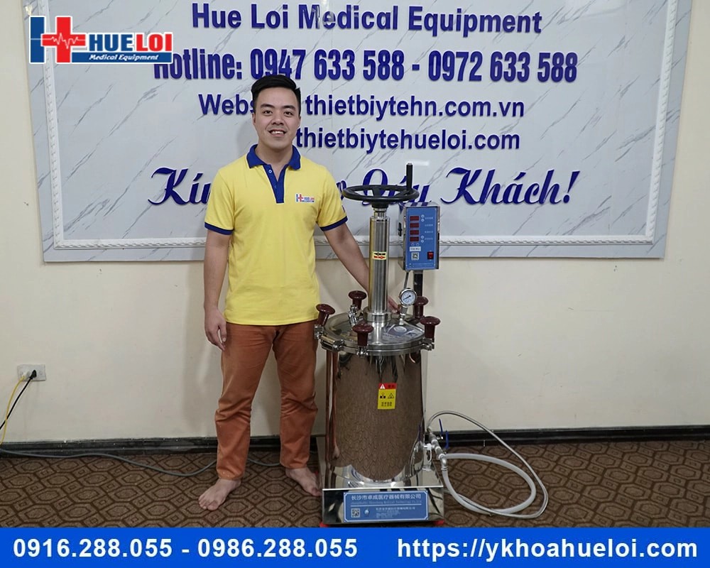 Máy sắc thuốc áp suất cao 1 nồi đun