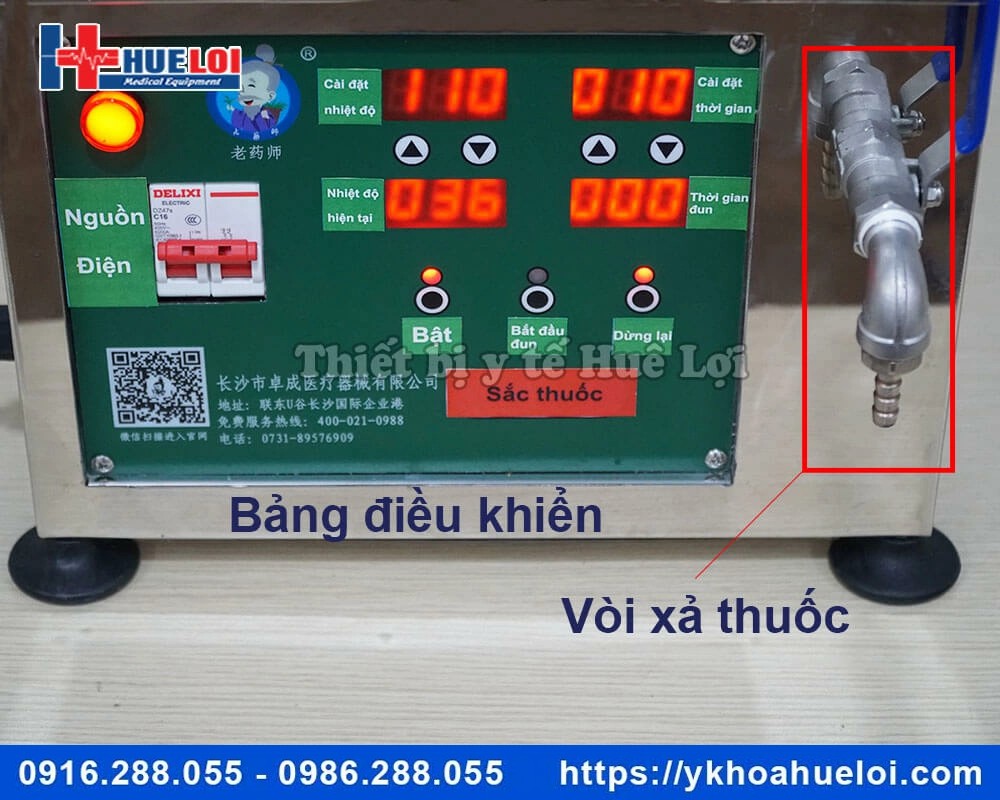 Máy sắc thuốc mini loại 1 nồi đun