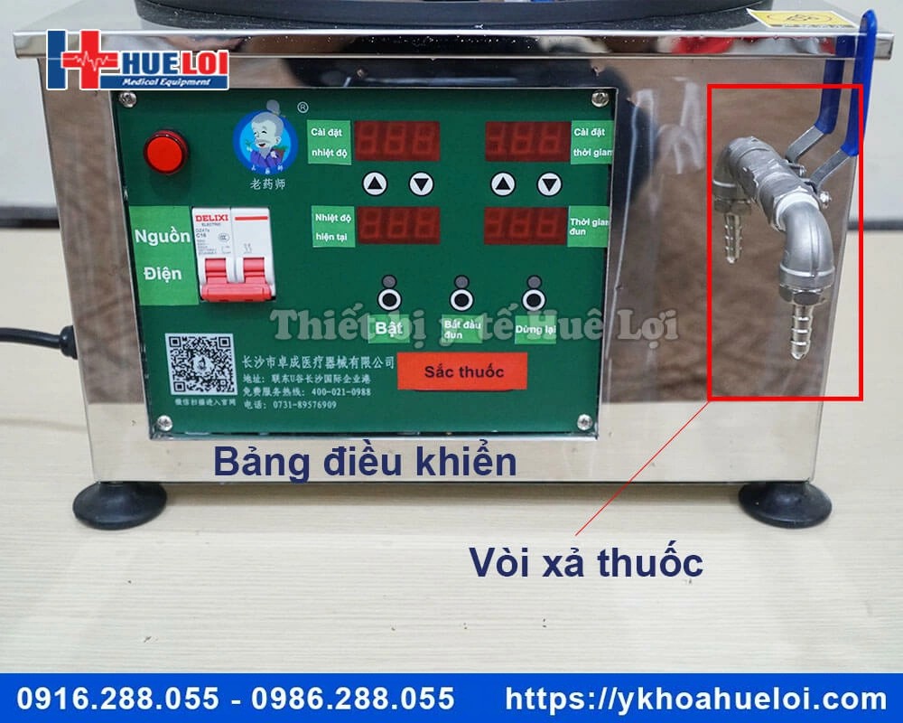 Máy sắc thuốc áp suất nhỏ