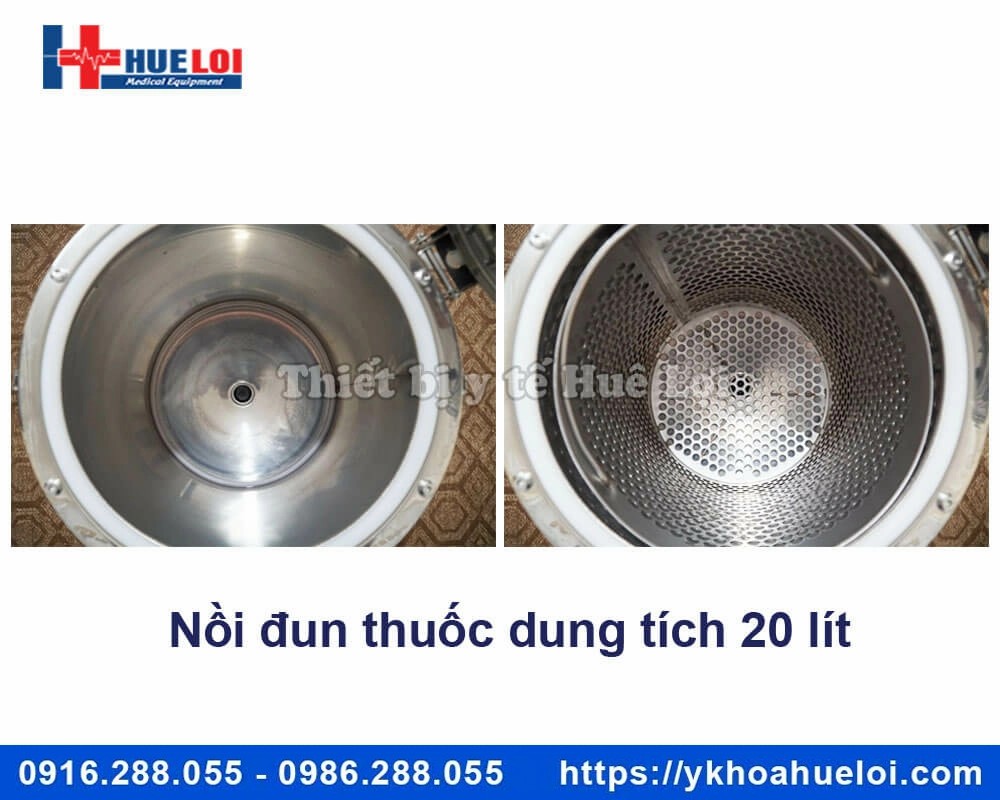 Máy sắc thuốc áp suất nhỏ