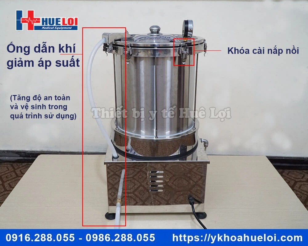 Máy sắc thuốc áp suất nhỏ