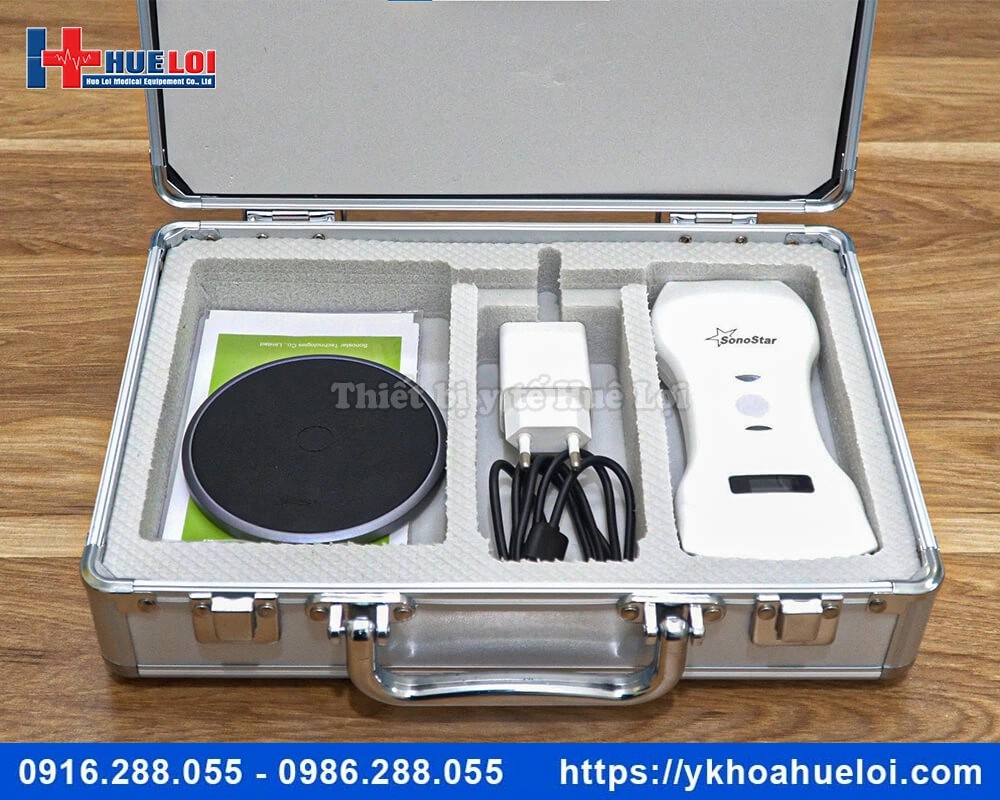 Máy siêu âm cầm tay 3 đầu dò C5 Plus