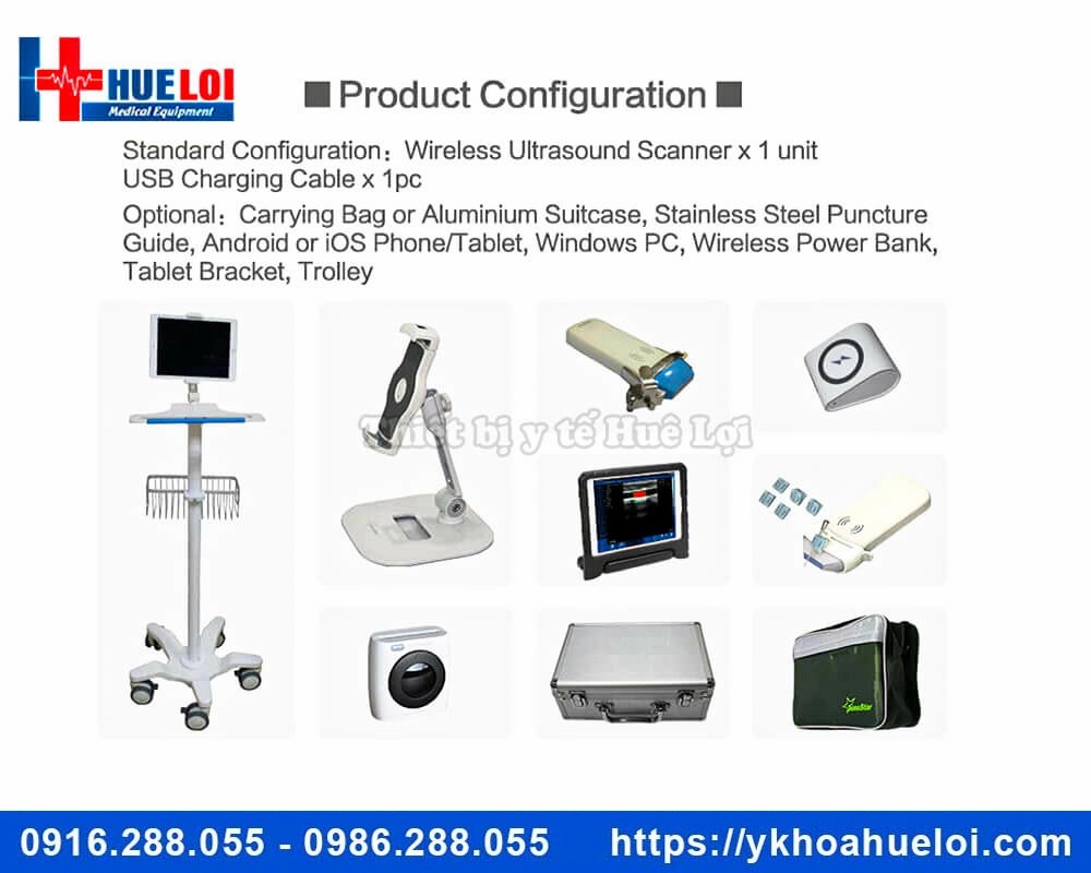 Máy siêu âm cầm tay 3 đầu dò C5 Plus