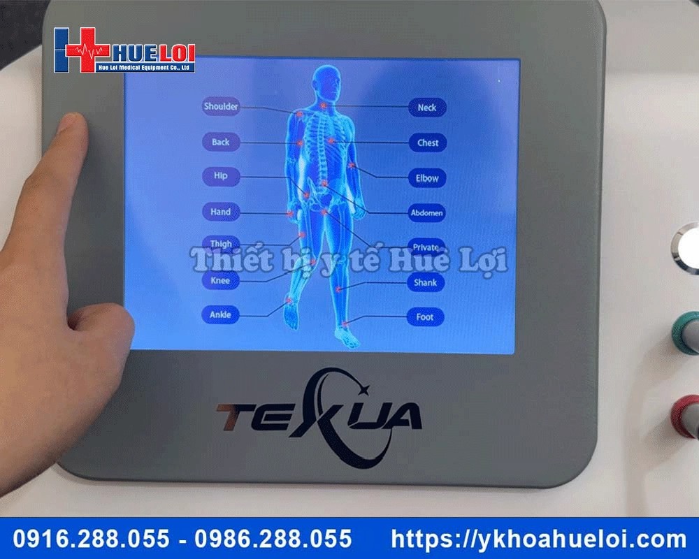 Máy siêu âm trị liệu 2 đầu dò TEXUA JC08