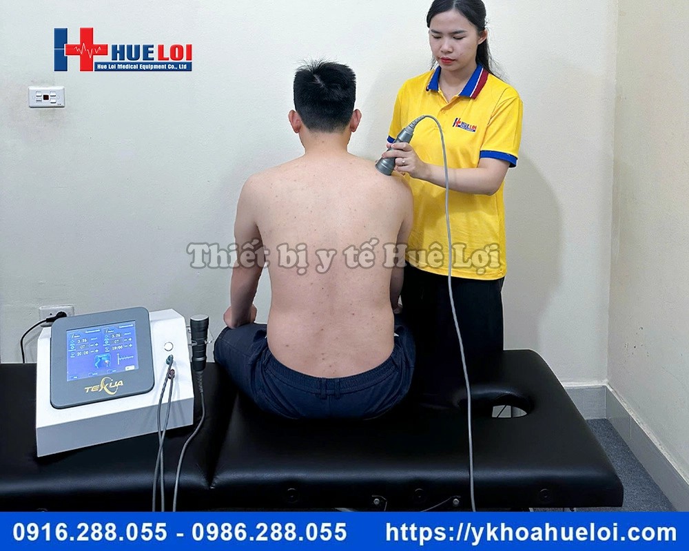 Máy siêu âm trị liệu 2 đầu dò TEXUA JC08