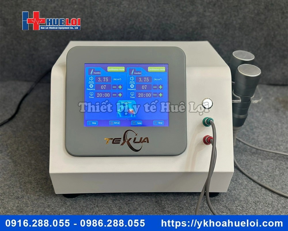 Máy siêu âm trị liệu 2 đầu dò TEXUA JC08