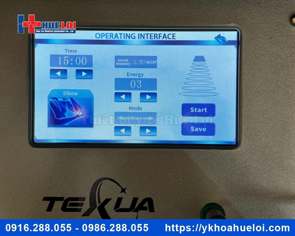 Máy siêu âm trị liệu 1 đầu dò TEXUA JC06