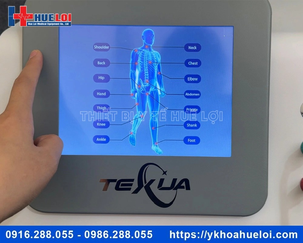 Máy siêu âm trị liệu 2 đầu dò TEXUA JC08
