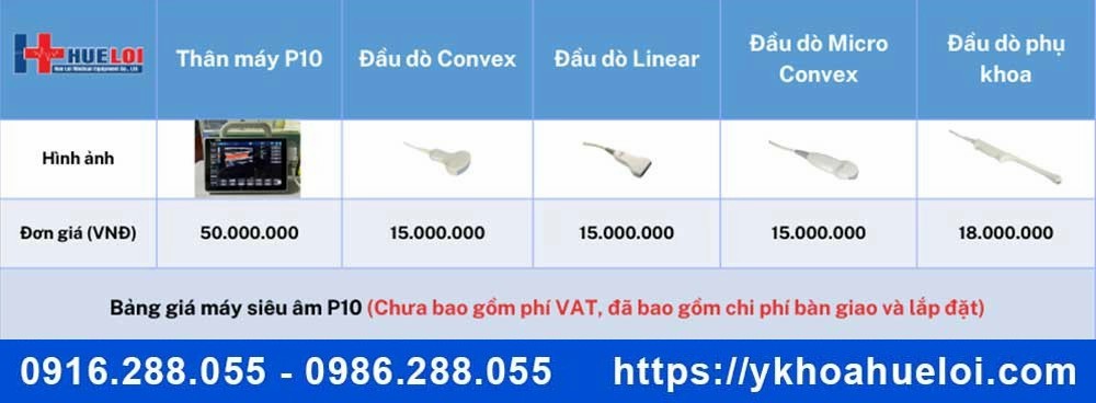 Máy siêu âm xách tay cảm ứng Well.D - P10