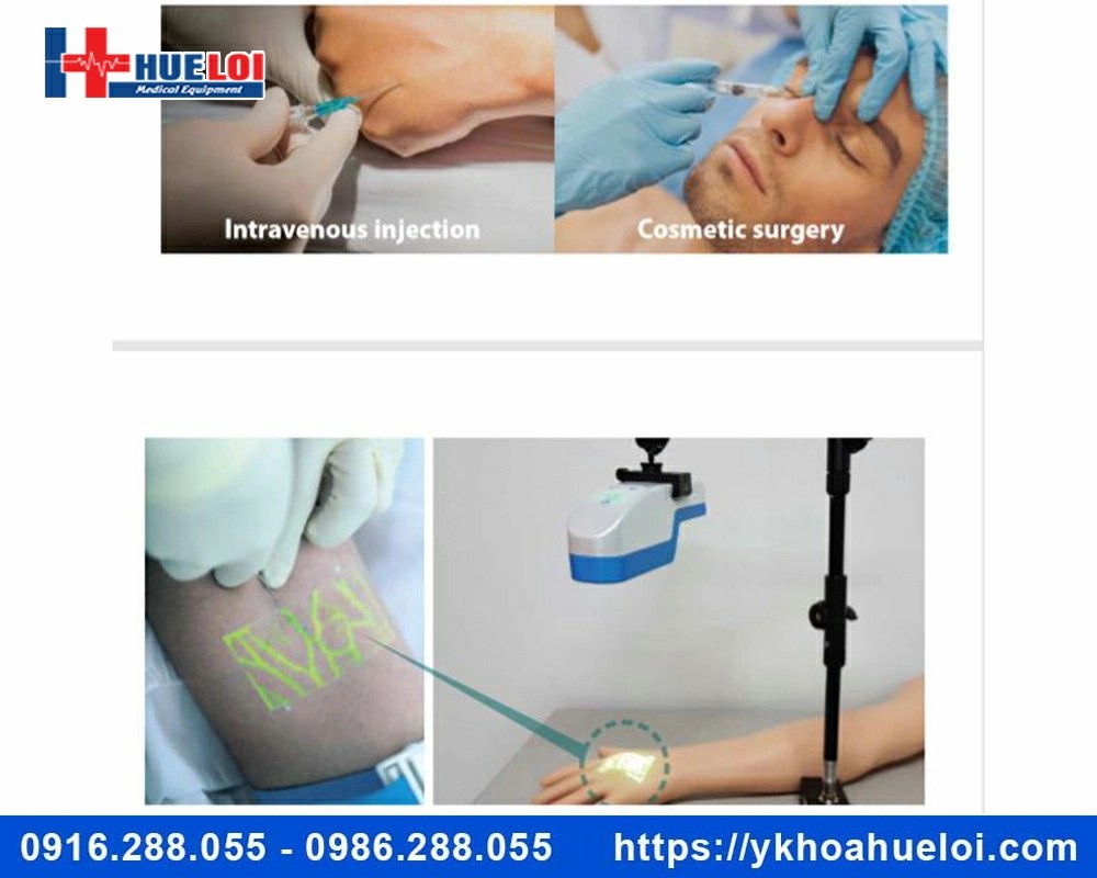 Máy soi tĩnh mạch cao cấp VienVu 100