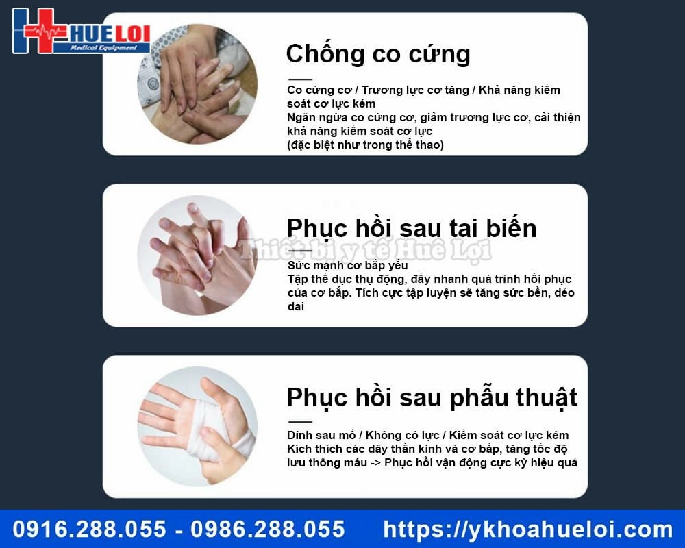 Máy tập phục hồi chức năng bàn ngón tay