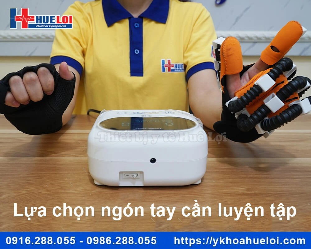 Máy tập phục hồi chức năng bàn ngón tay