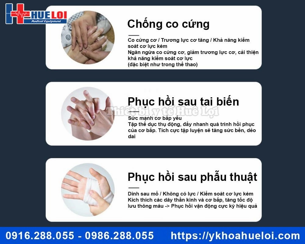 Máy tập phục hồi chức năng bàn tay