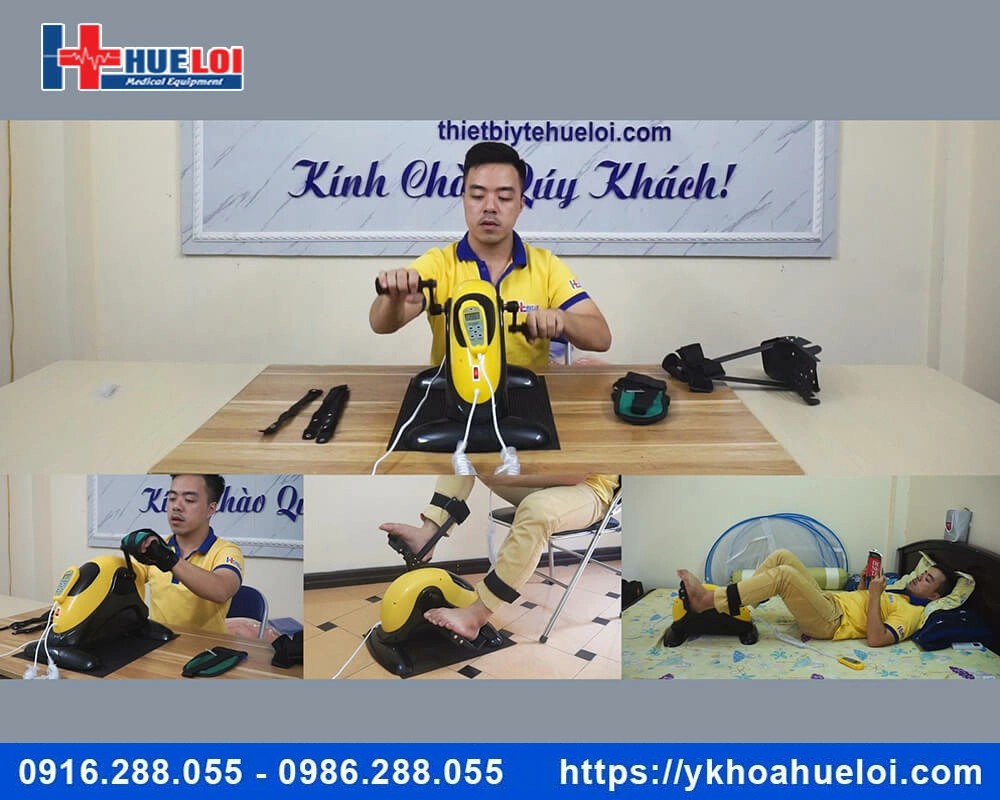 Máy tập phục hồi tay chân cho người tai biến