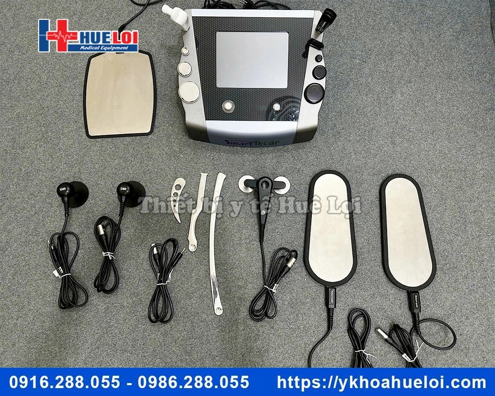 Máy Tecar trị liệu bằng sóng điện từ