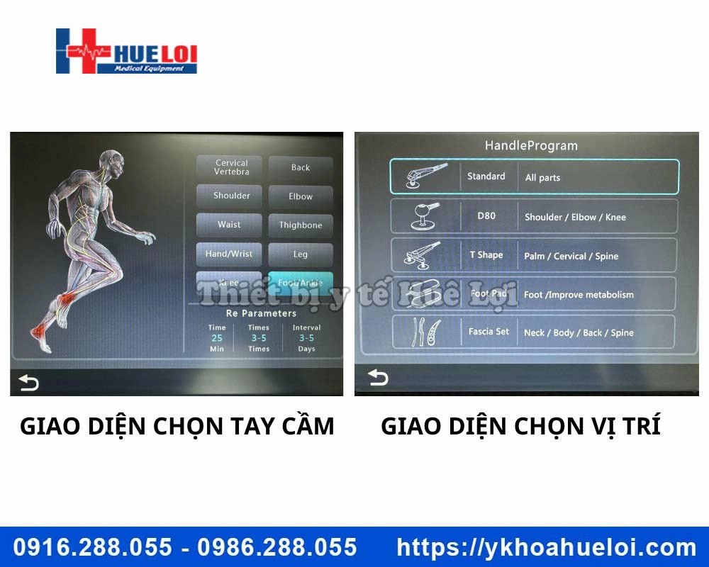 Máy Tecar trị liệu bằng sóng điện từ