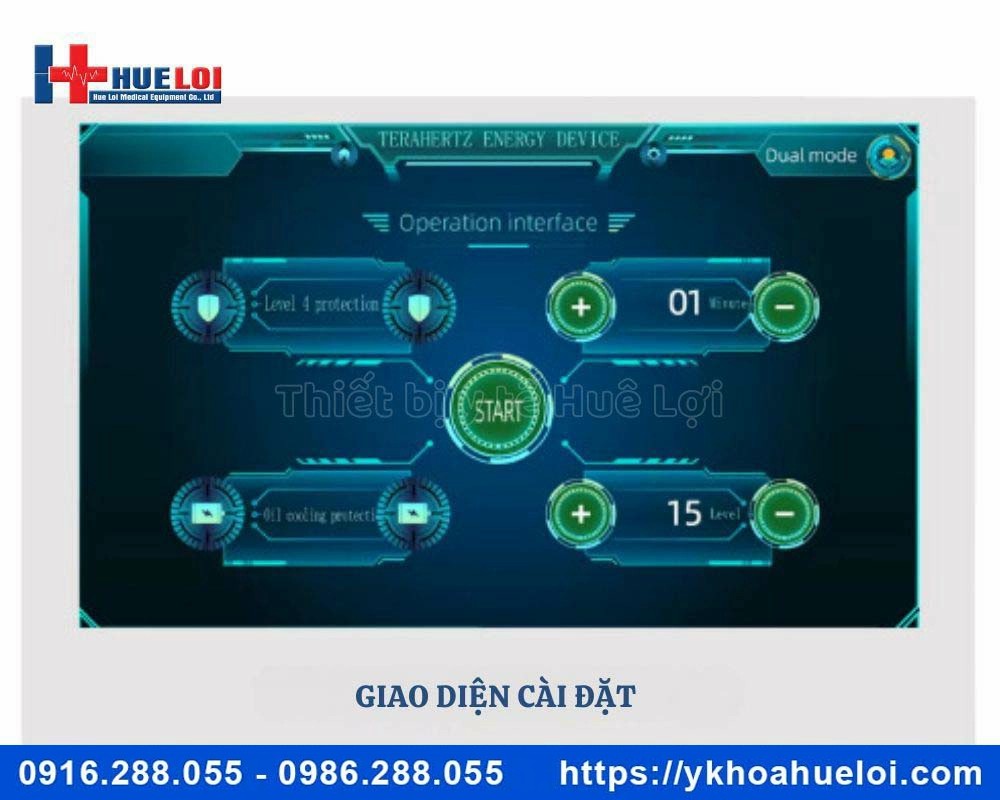 Máy chiếu sóng Terahertz công suất cao