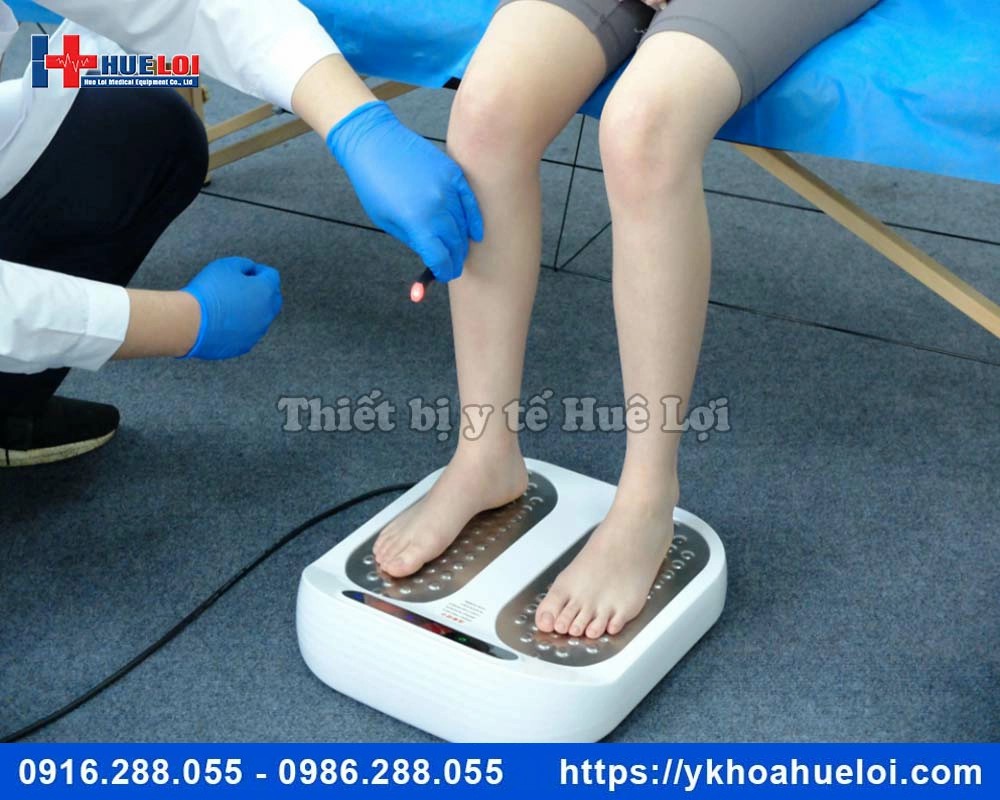 Máy massage chân bằng sóng Terahertz P110