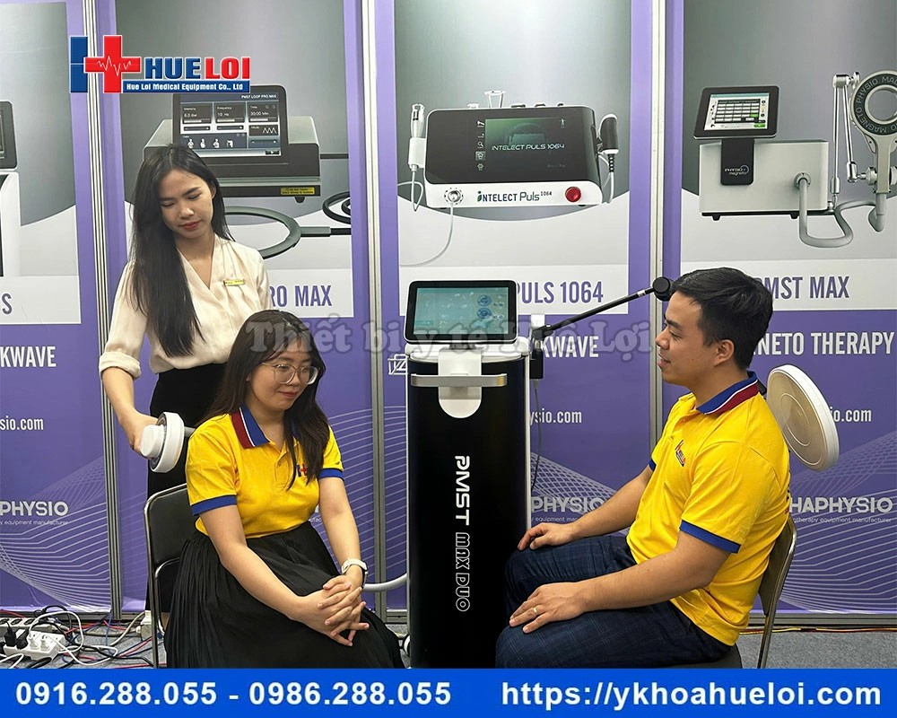 Máy từ trường 2 kênh kết hợp Laser công suất cao