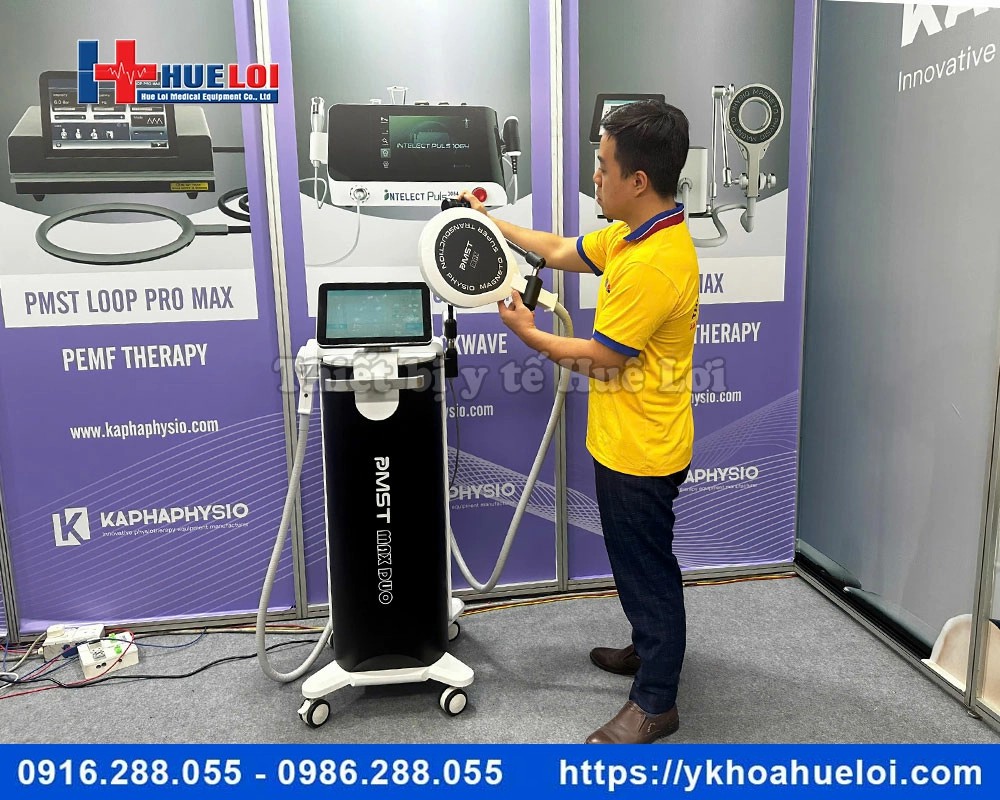 Máy từ trường 2 kênh kết hợp Laser công suất cao