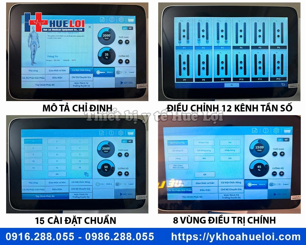 Máy từ trường kết hợp Laser công suất cao PMST PRO