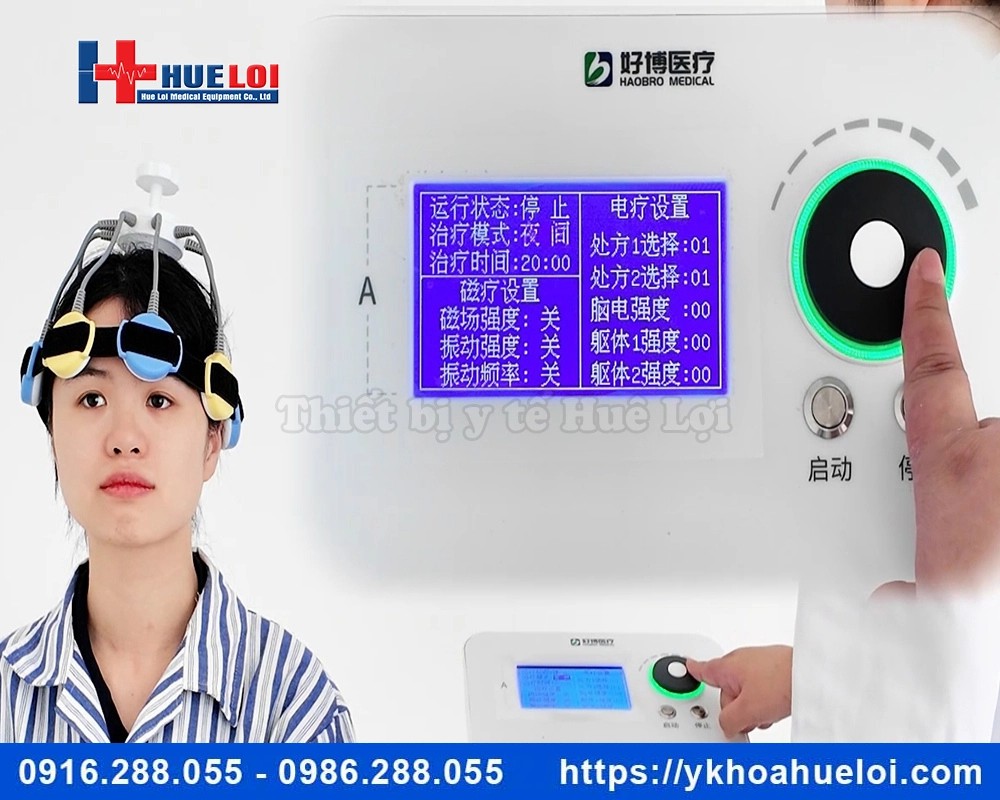 Máy kích thích điện từ trường xuyên sọ HB510B