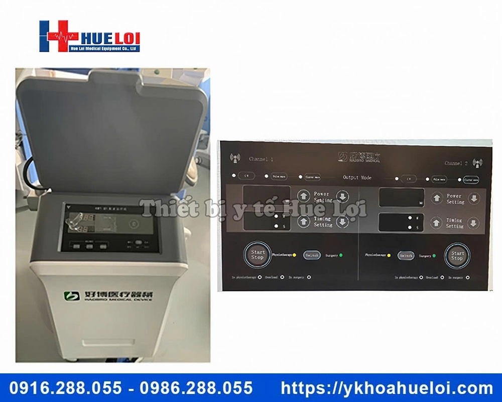 Máy vi sóng trị liệu Haobro AMT-B1