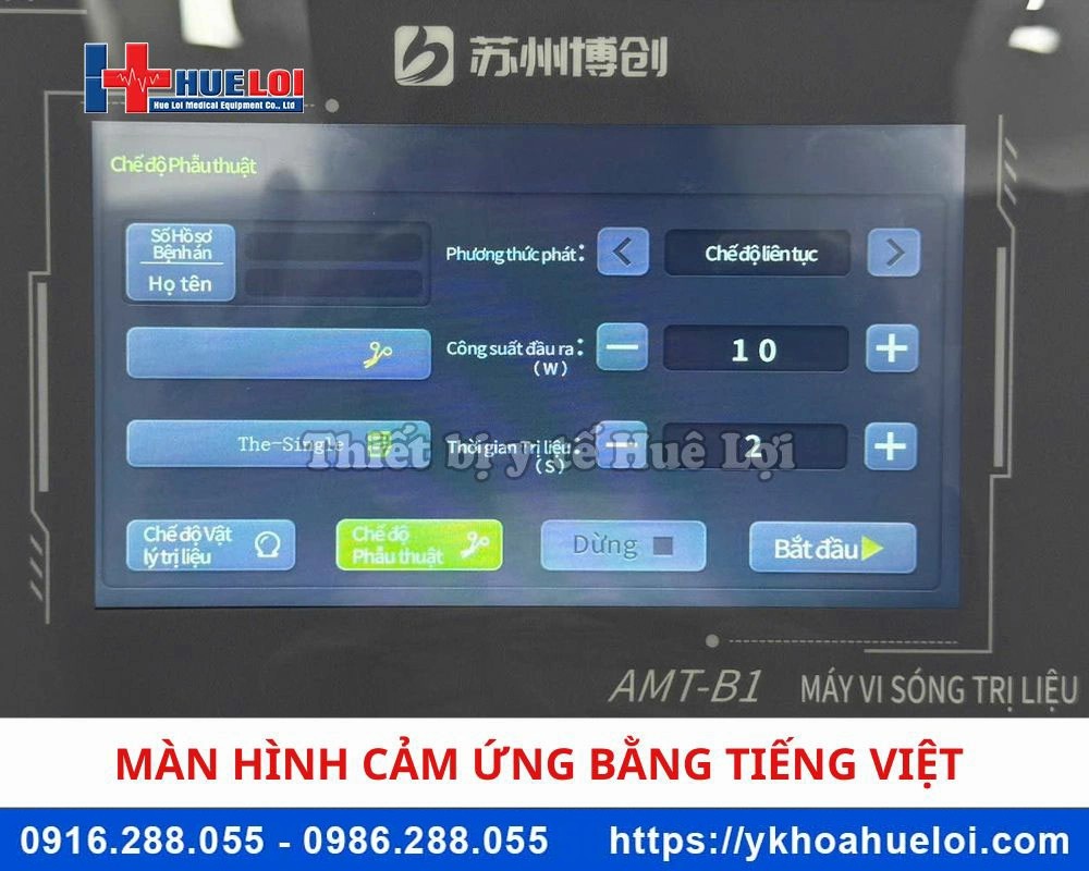 Máy vi sóng trị liệu AMT-B1