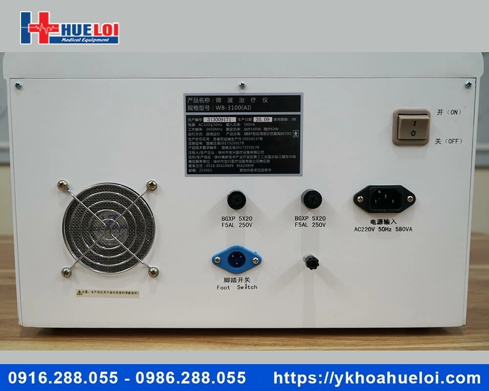 Máy vi sóng trị liệu WB-3100AI