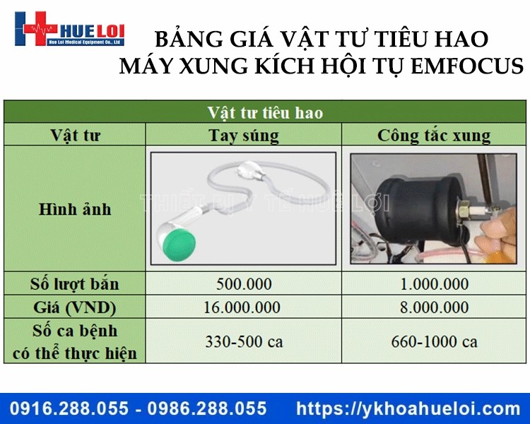 Máy xung kích hội tụ EMFOCUS-1