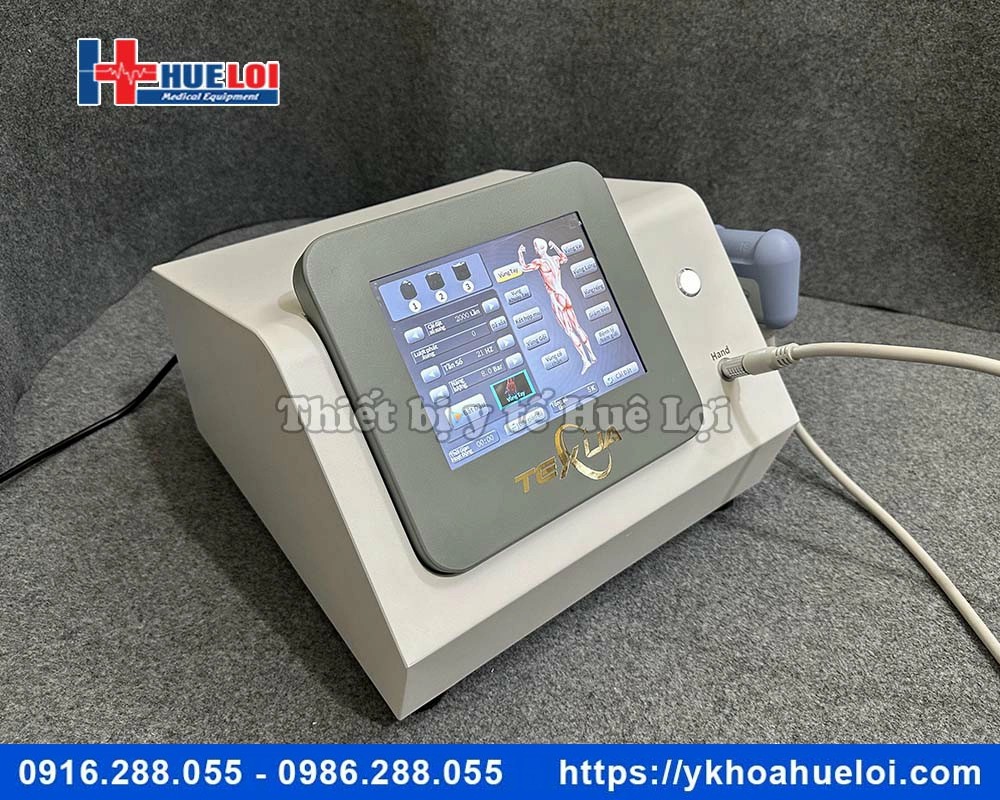 Máy xung kích trị liệu TEXUA T301 lực 8 Bar