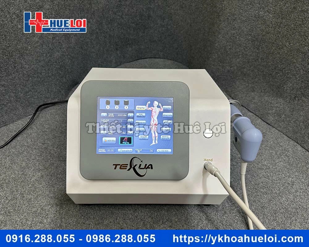 Máy xung kích trị liệu TEXUA T301 lực 8 Bar