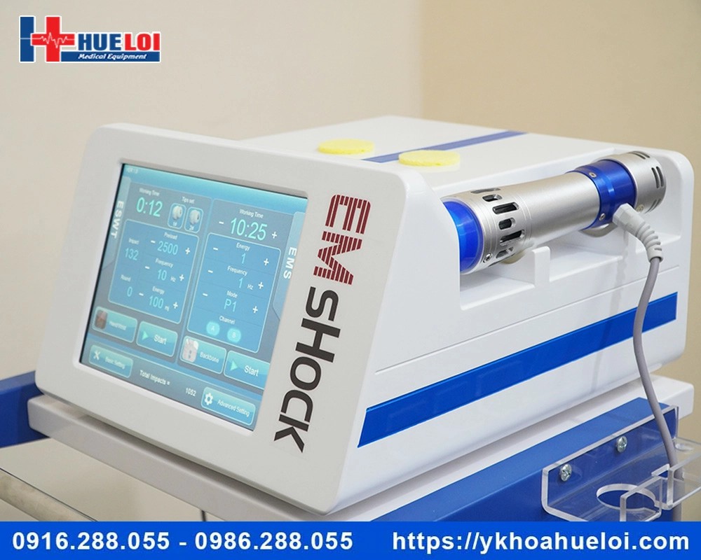Máy xung kích kết hợp kích thích cơ điện EMSHOCK