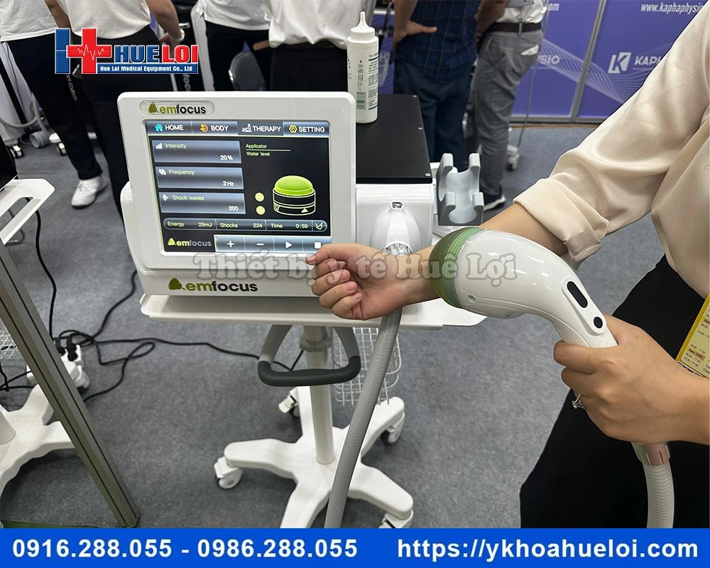 Máy xung kích hội tụ EMFOCUS