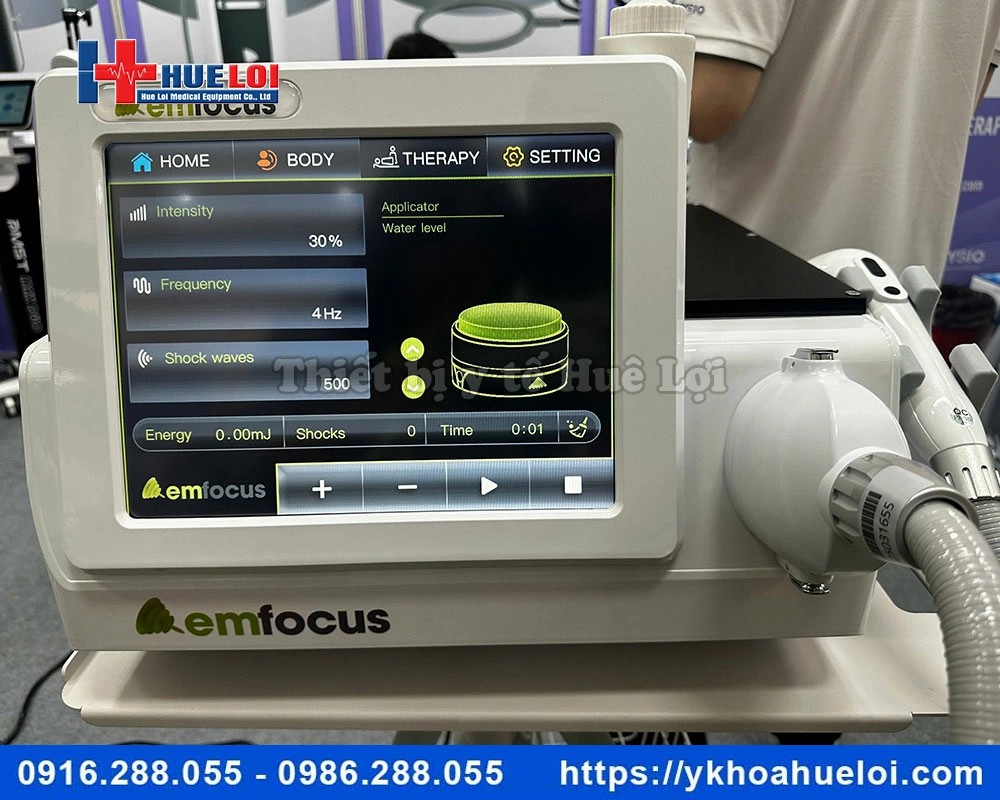 Máy xung kích hội tụ EMFOCUS