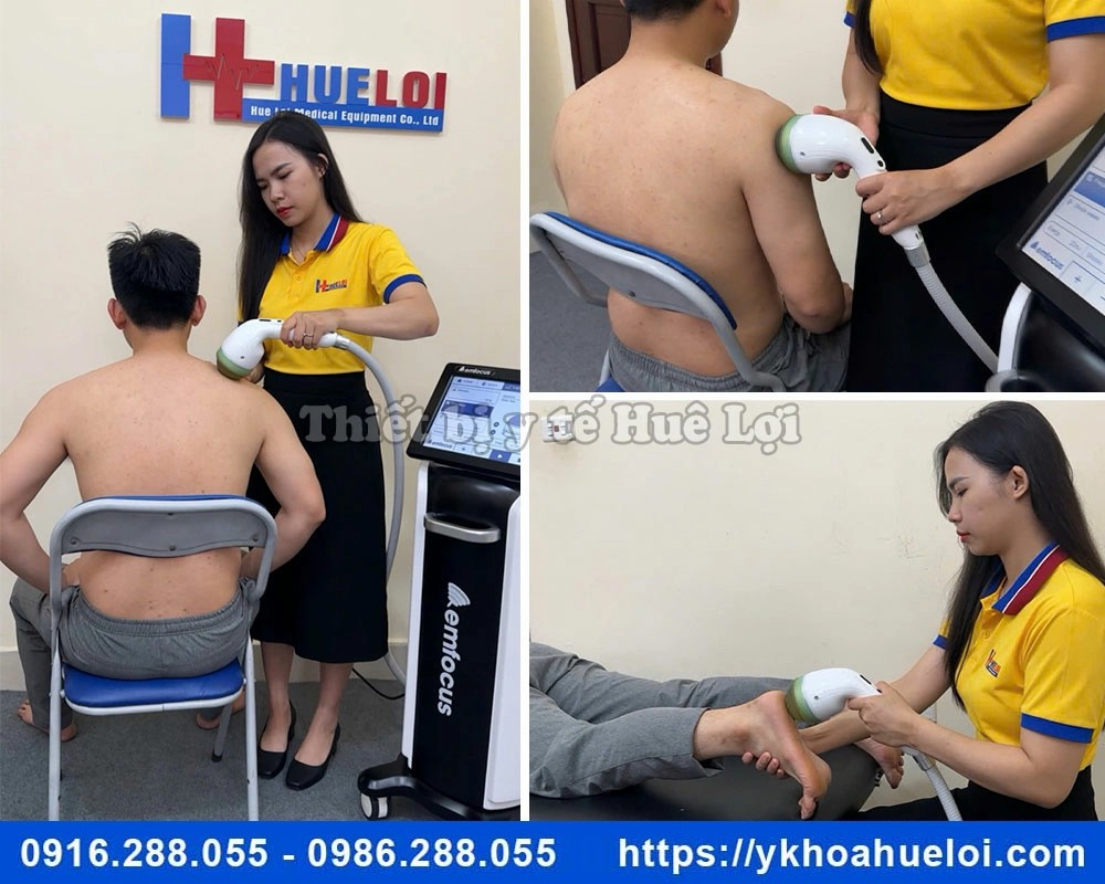 Máy xung kích hội tụ EMFOCUS thế hệ mới