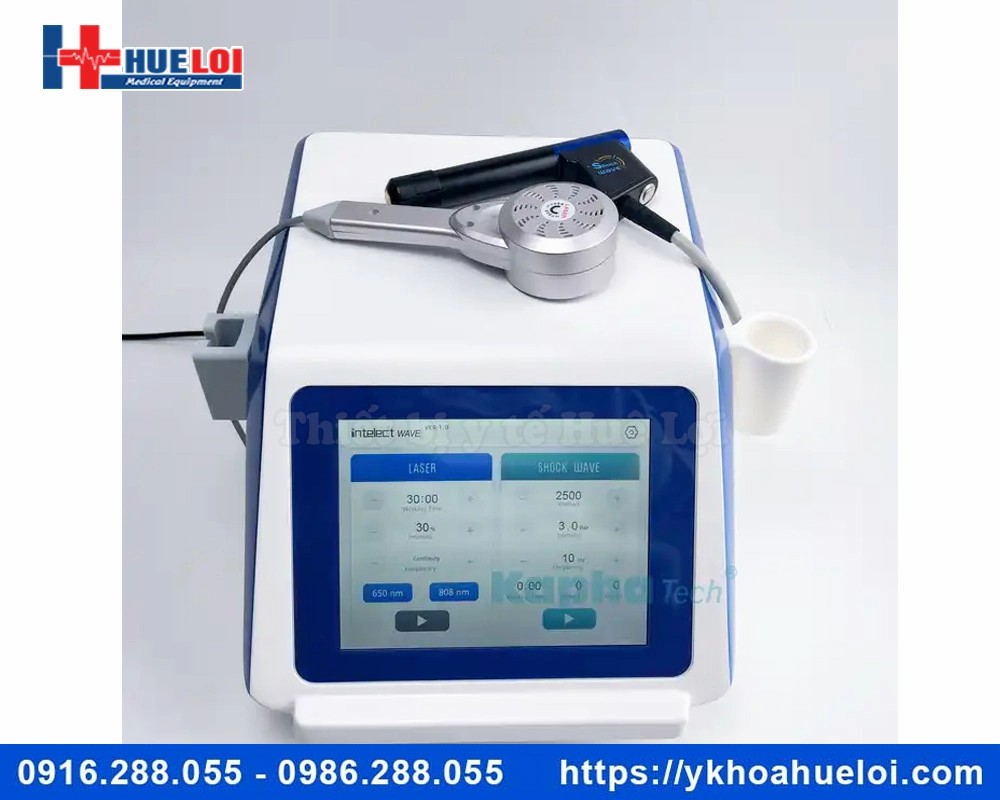 Máy xung kích kết hợp Laser lạnh