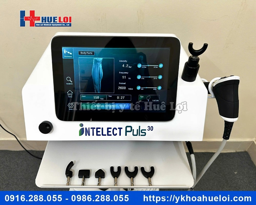 Máy xung kích kết hợp tác động cột sống IP30