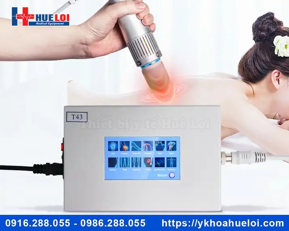 Máy xung kích trị liệu mini T43
