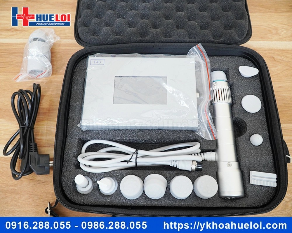Máy xung kích trị liệu mini T43