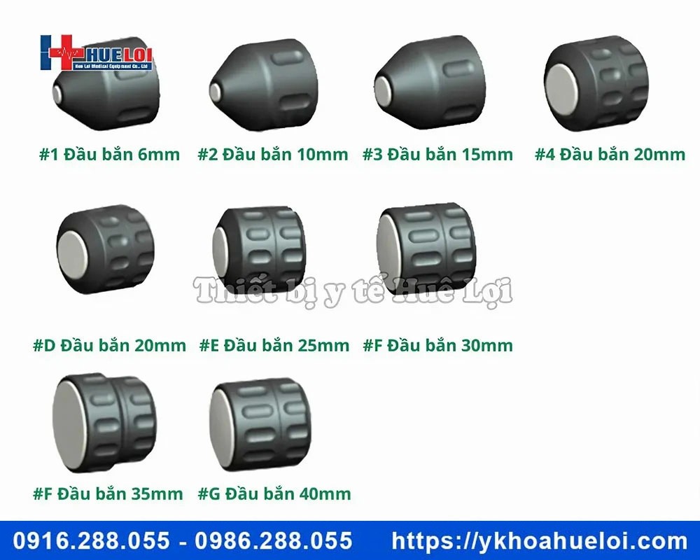 Máy xung kích trị liệu TEXUA T703 lực bắn 12 Bar