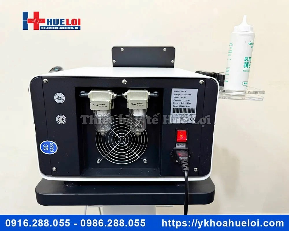 Máy xung kích trị liệu TEXUA T703 lực bắn 12 Bar