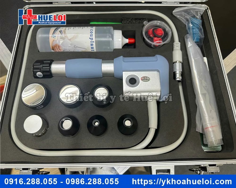 Máy xung kích trị liệu TEXUA T501 lực bắn 10 Bar